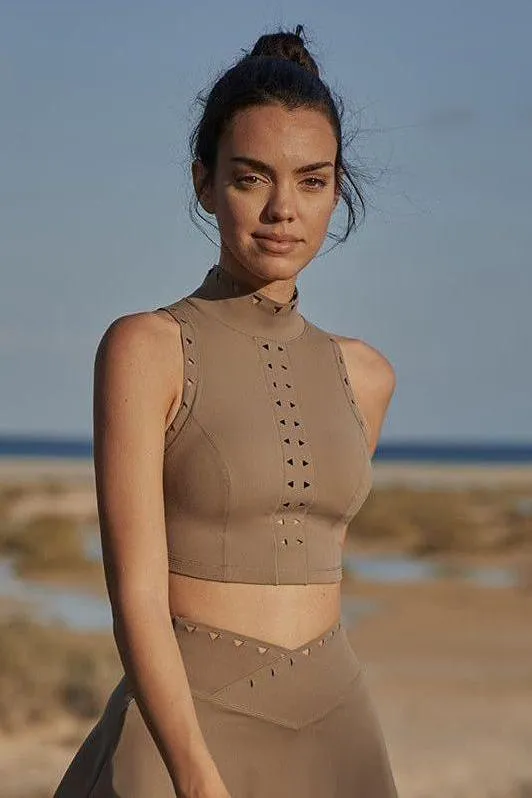 A-line V waist lined tennis miniskirt suit