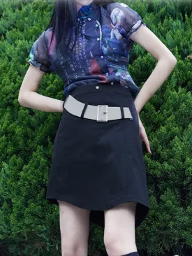 Asymmetric A-Line Skirt