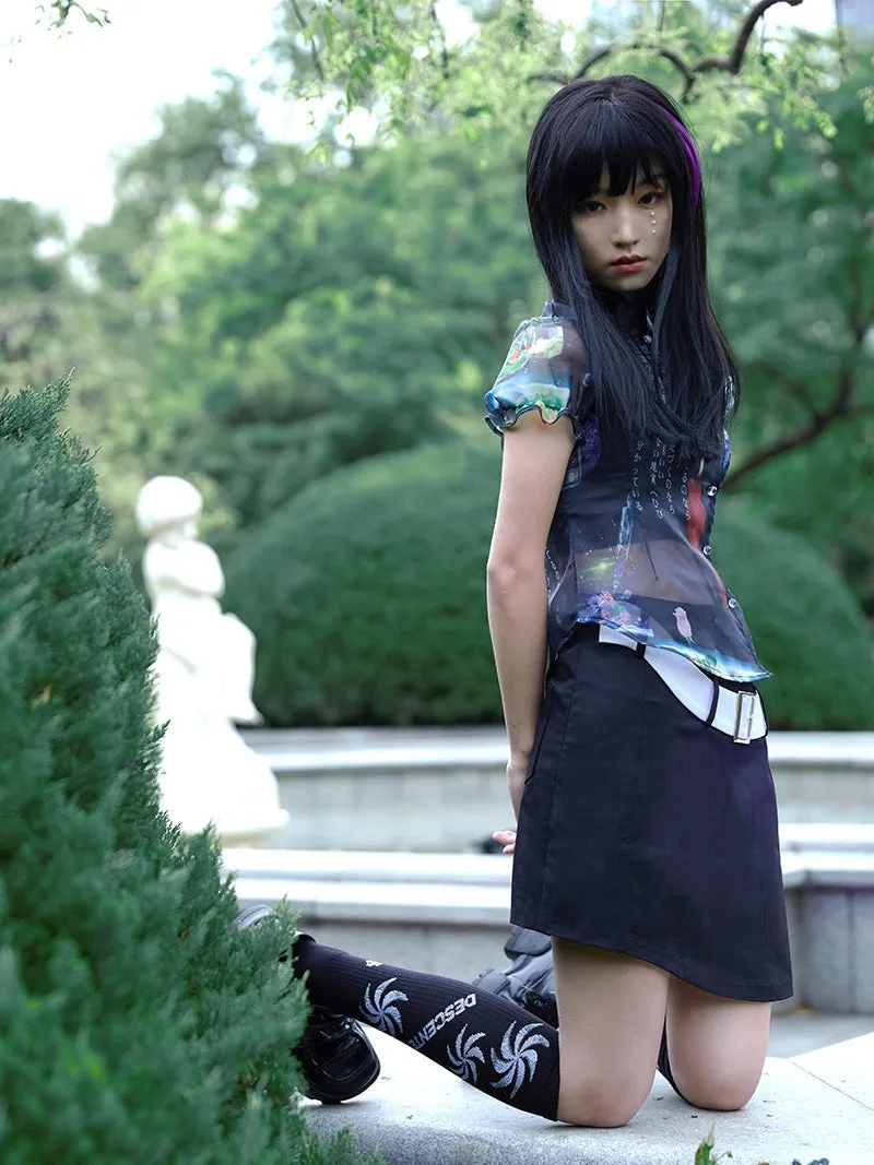 Asymmetric A-Line Skirt