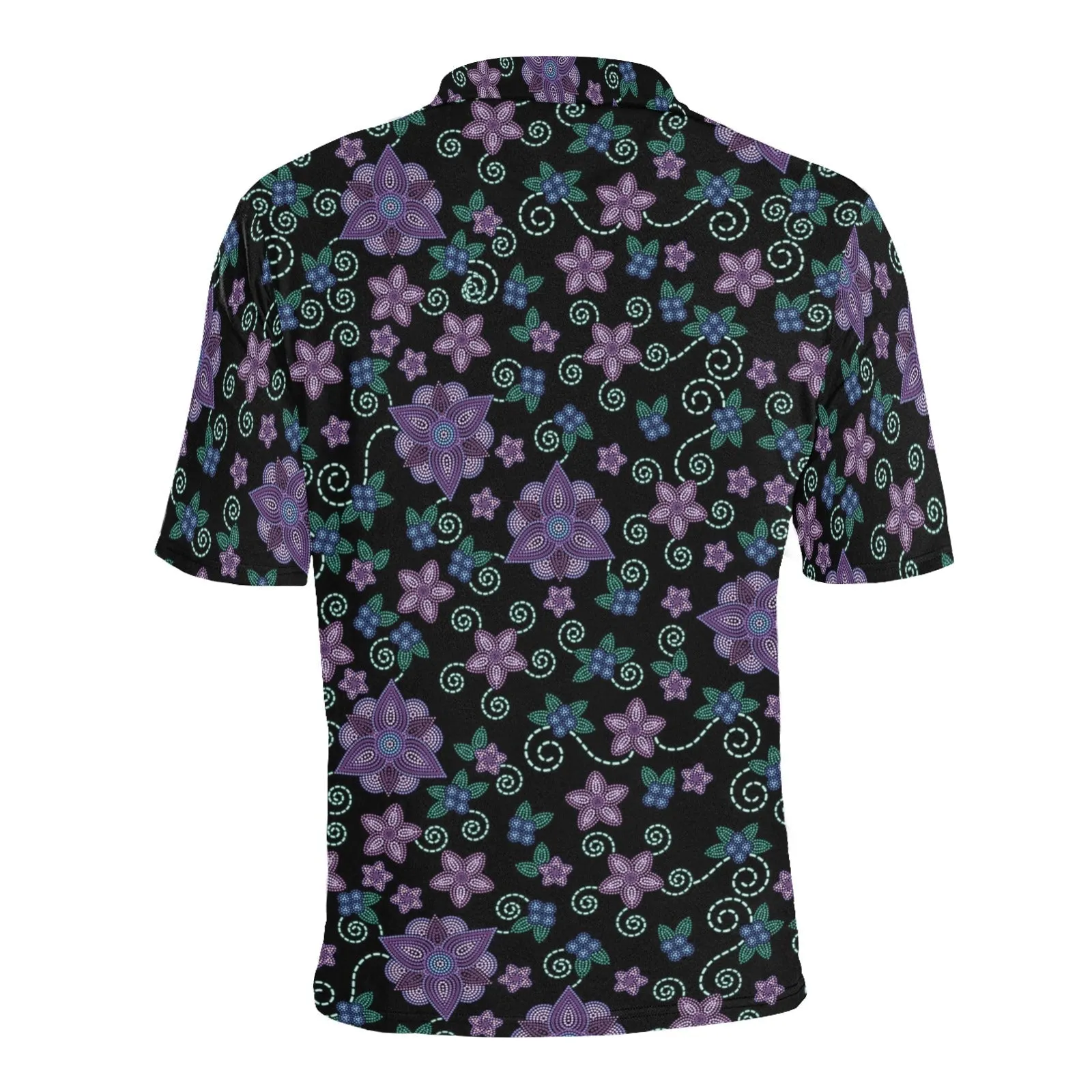 Berry Picking Men's Polo Shirt