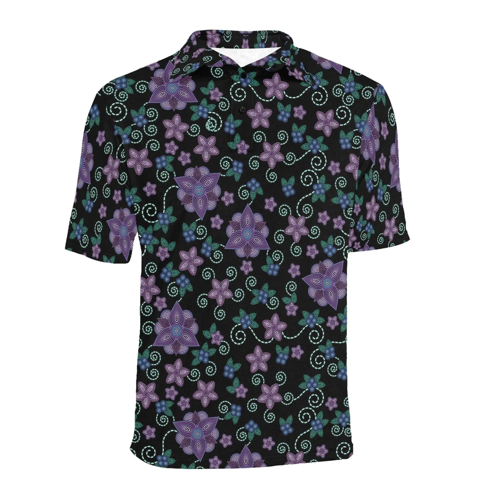Berry Picking Men's Polo Shirt