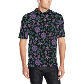 Berry Picking Men's Polo Shirt