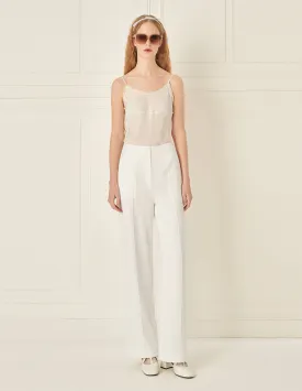 BORA AKSU Silk Mulberry Silk Lace Collar Camisole Inner Wear