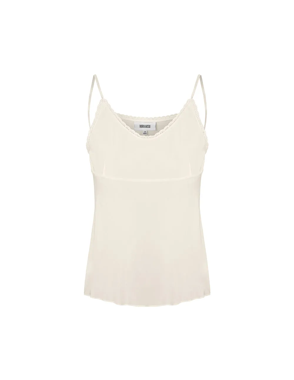 BORA AKSU Silk Mulberry Silk Lace Collar Camisole Inner Wear