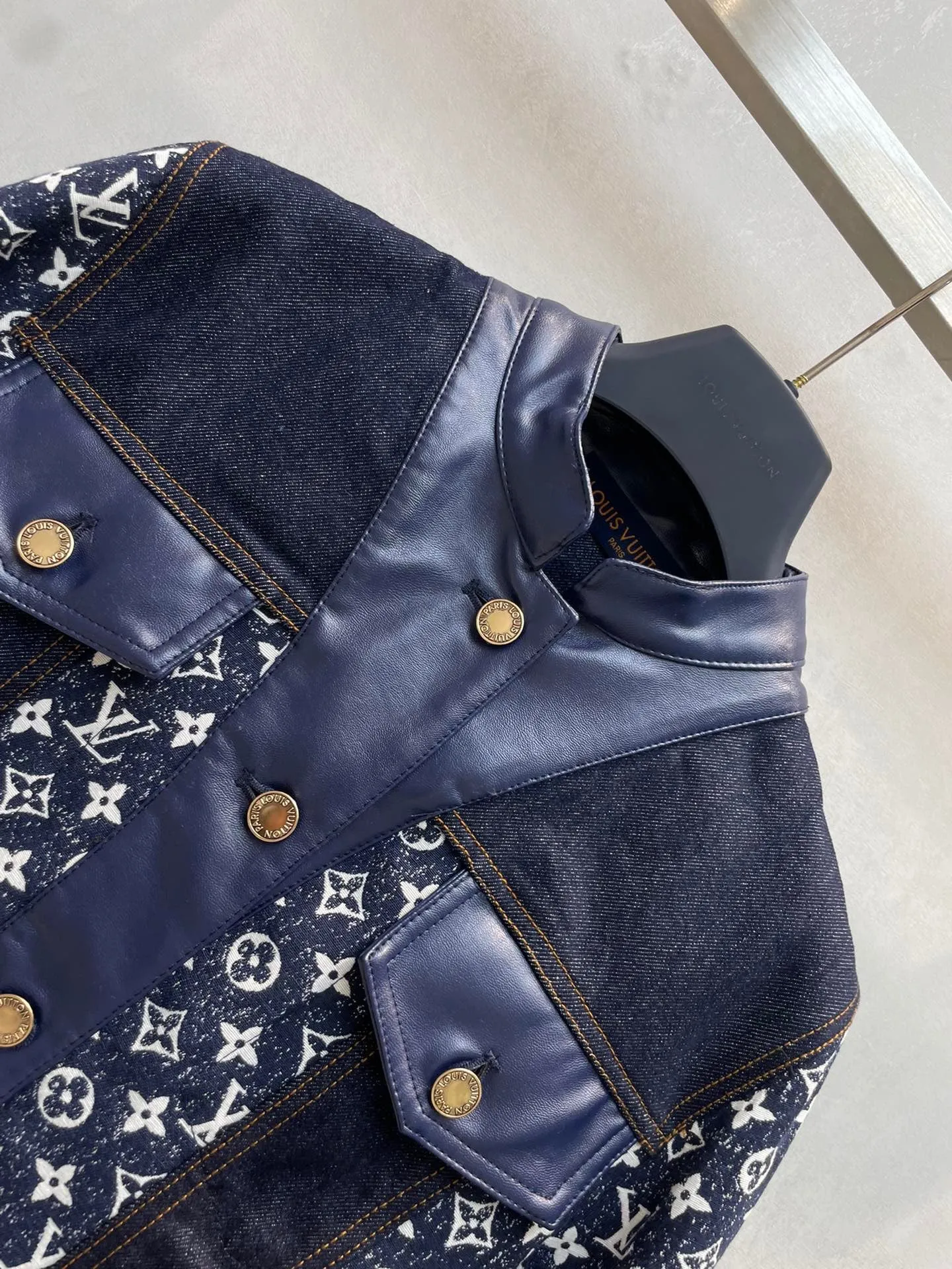CLTH384 LB Monogram Denim Jacket