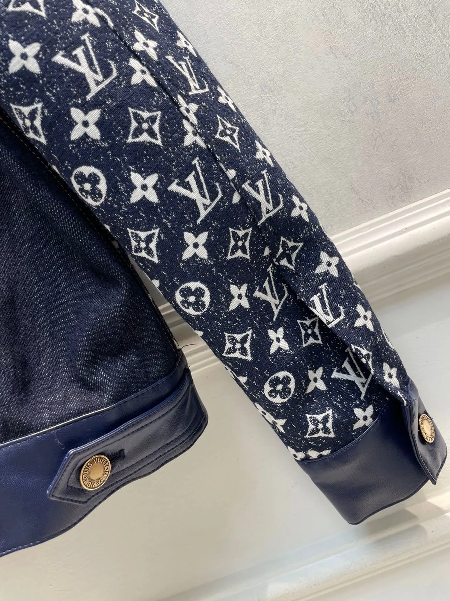 CLTH384 LB Monogram Denim Jacket