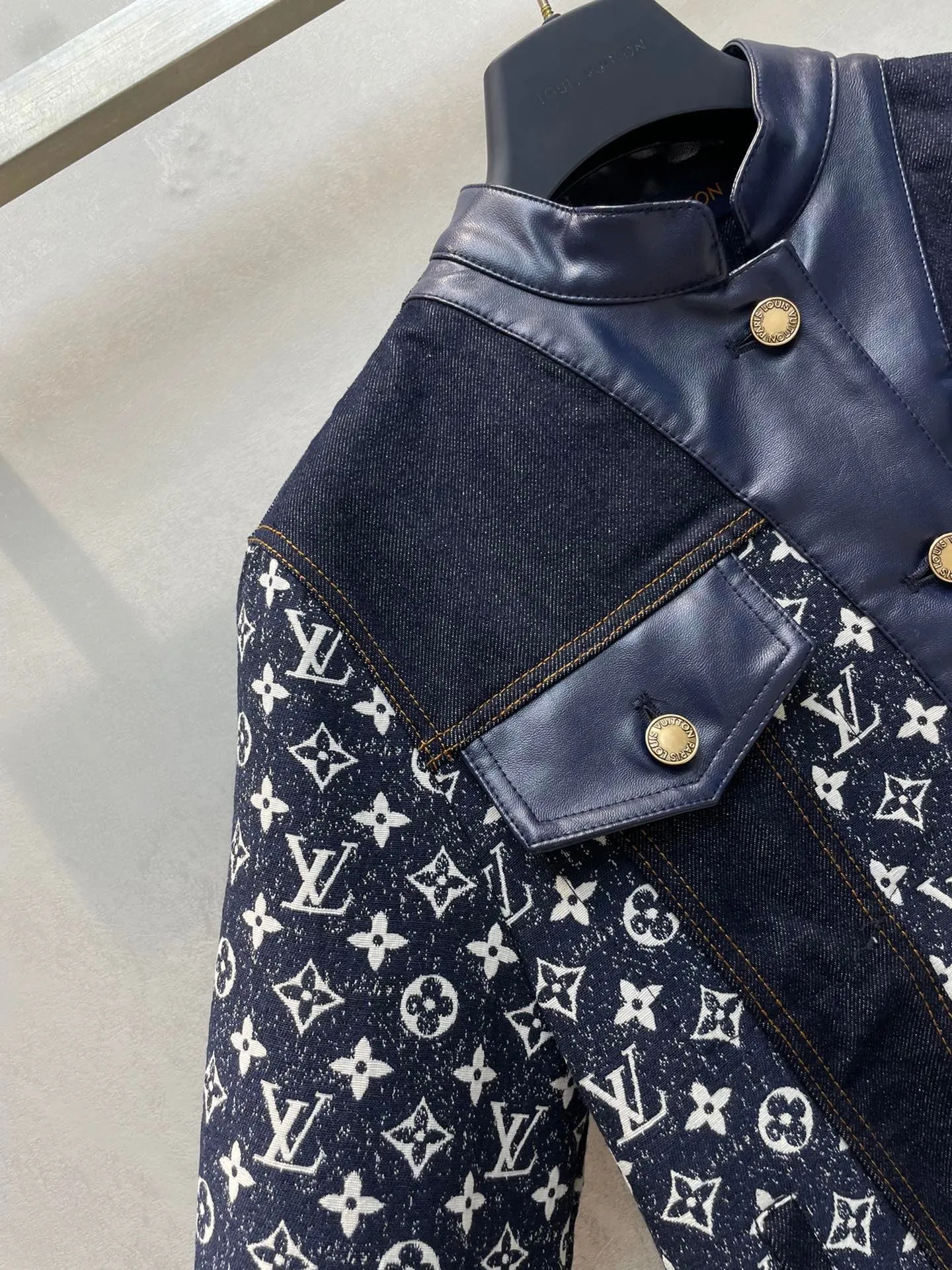 CLTH384 LB Monogram Denim Jacket