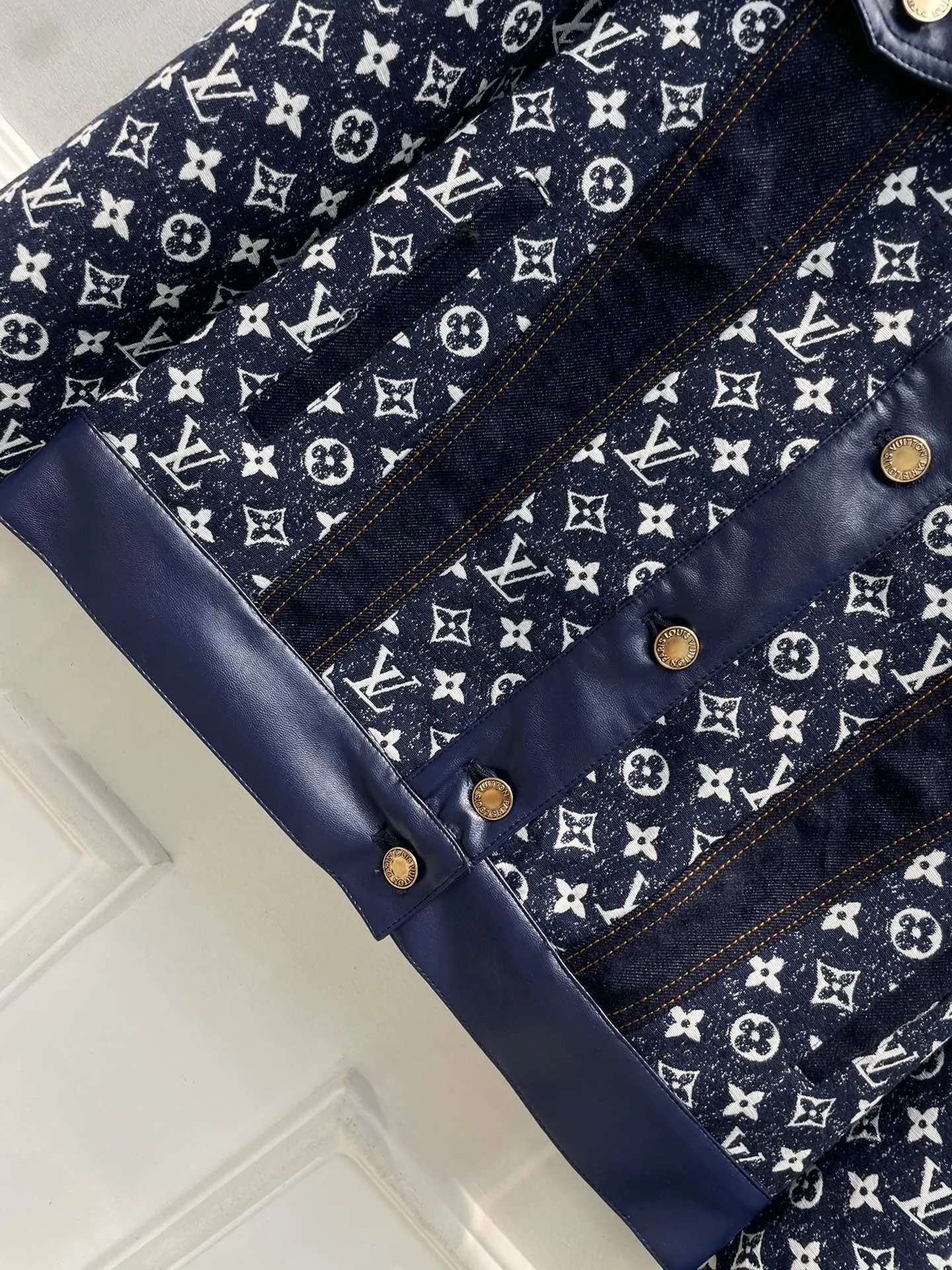 CLTH384 LB Monogram Denim Jacket