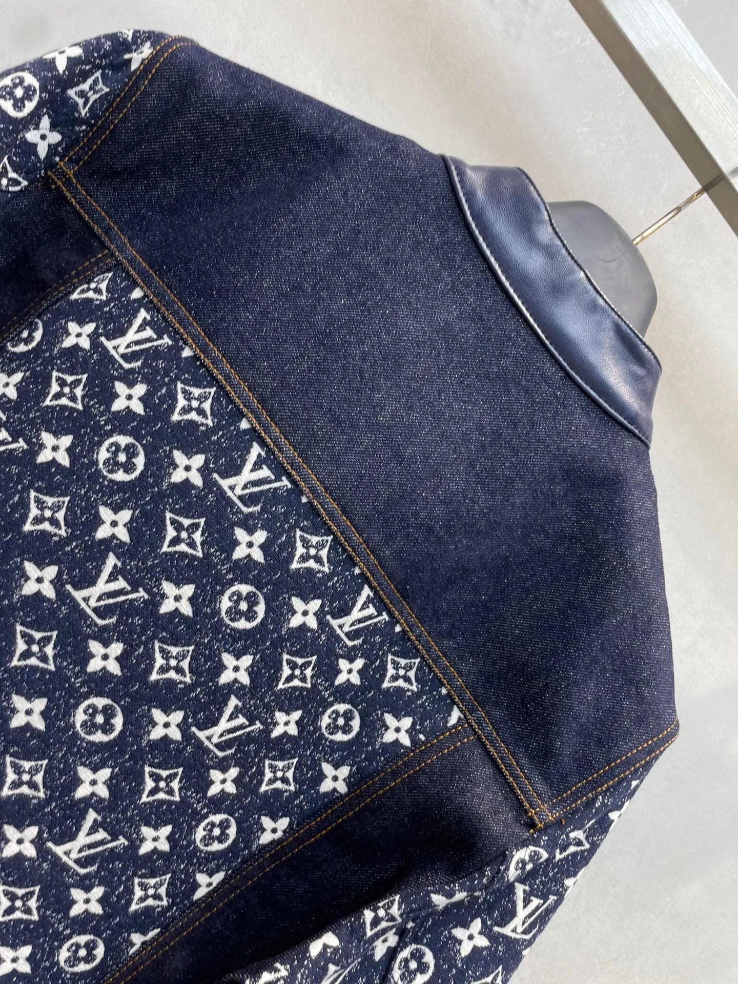 CLTH384 LB Monogram Denim Jacket