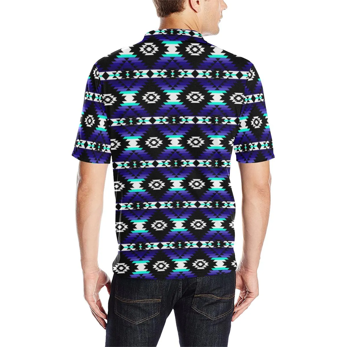 Cree Confederacy Midnight Men's Polo Shirt