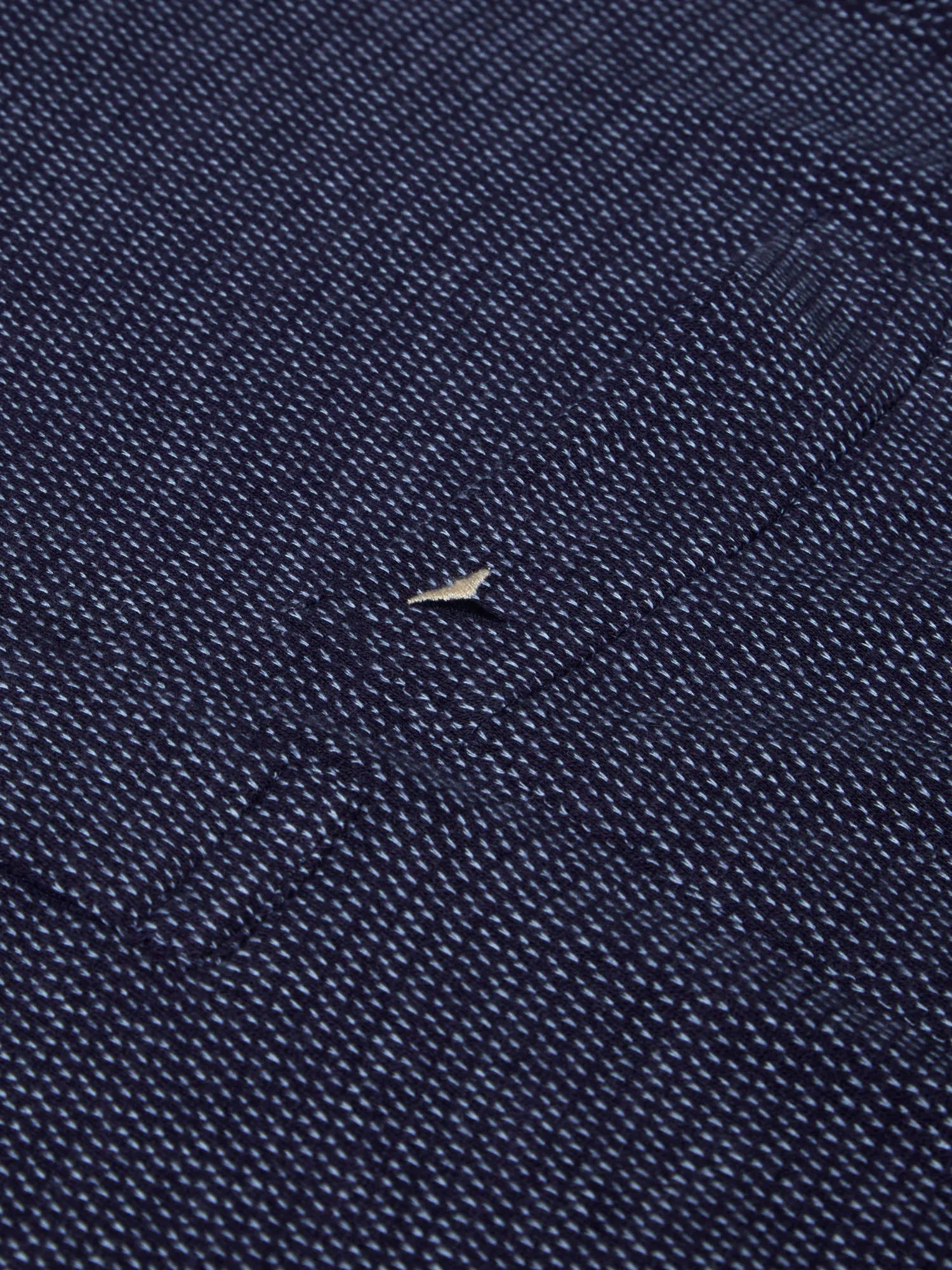 Daniel Grahame Short Sleeve 3 Button Polo Shirt - Navy