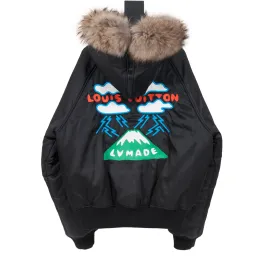 Embroidered LV Made Mountain Aviator Blouson
