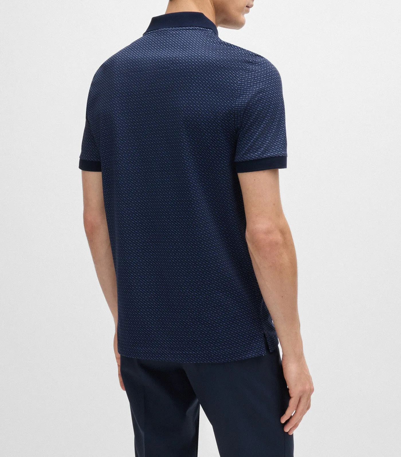 H Parlay 204 62982 Polo Shirt Dark Blue