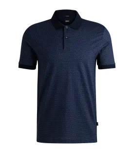 H Parlay 204 62982 Polo Shirt Dark Blue