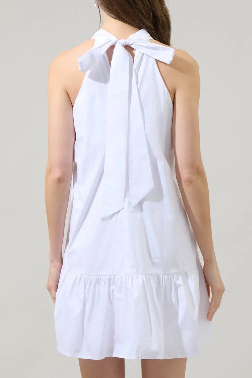 Halter Neck Short Evening Dresses