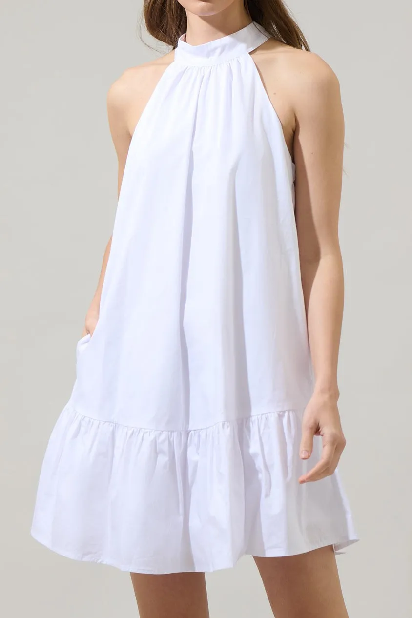 Halter Neck Short Evening Dresses