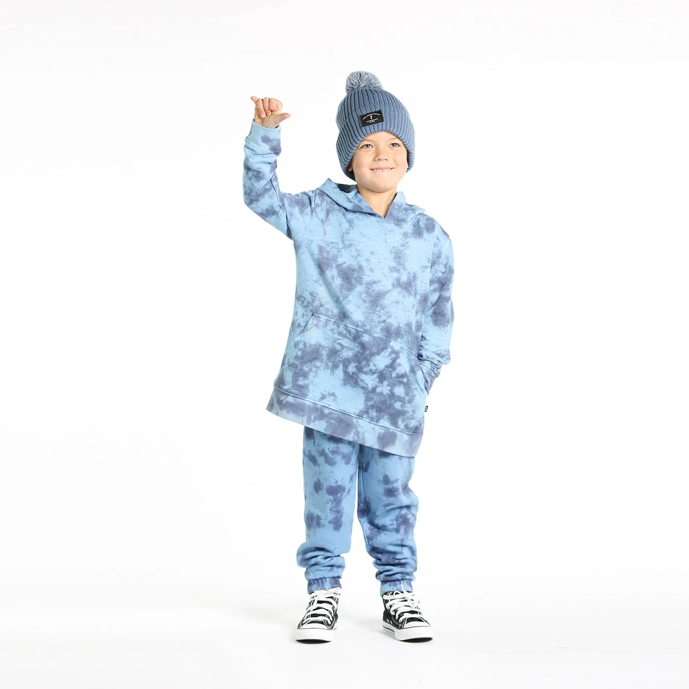Hello Stranger Weekend Hood - Pacific Blue Dye
