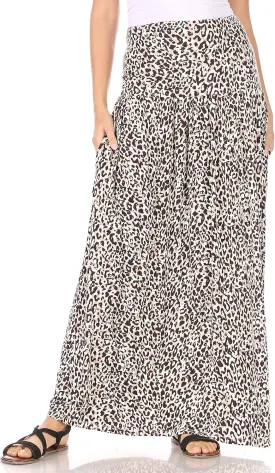 Maxi Skirts for Women Ankle Length Skirt Casual Long Skirt High Waisted Maxi Skirt Reg and Plus Size Skirt Long Skirt