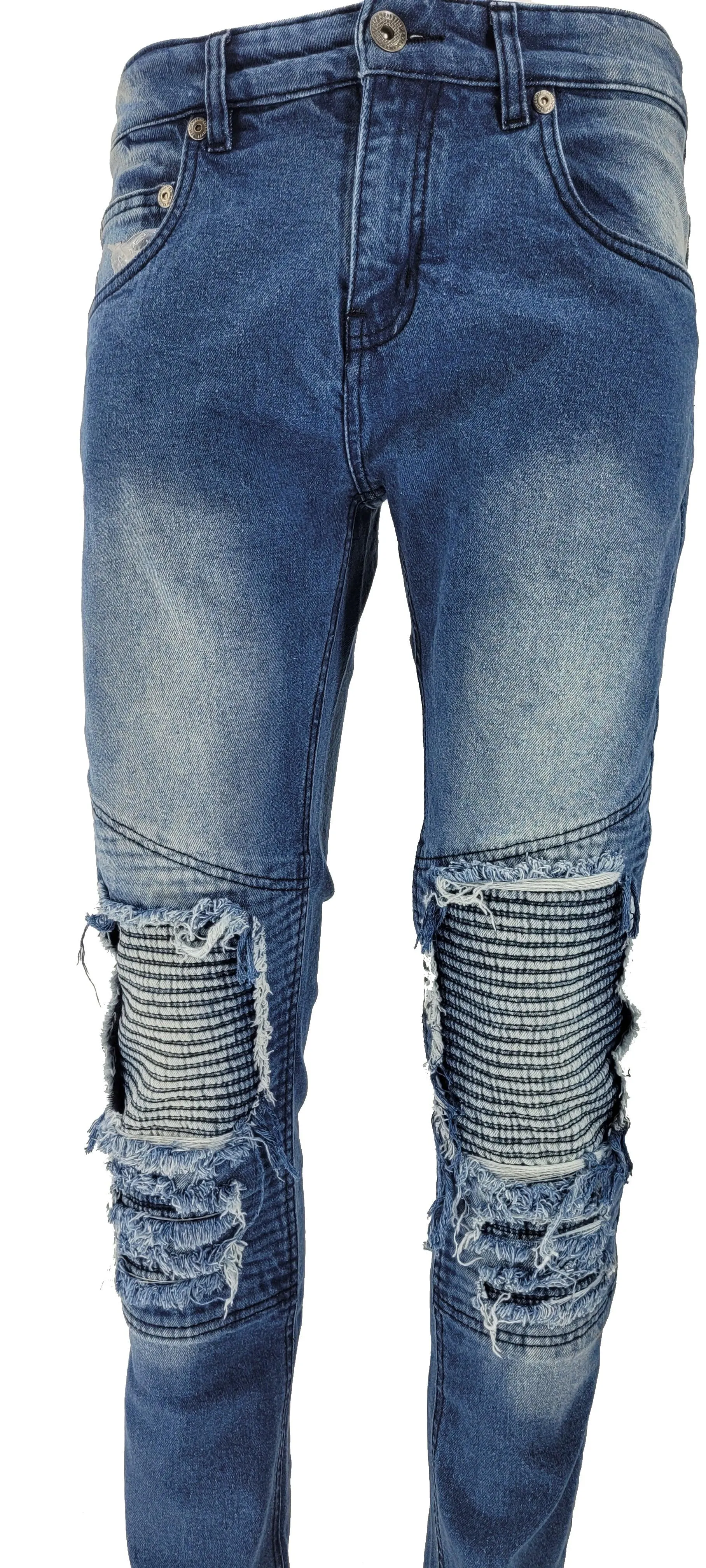 Peviani Slim Fit Peviani Biker Jean