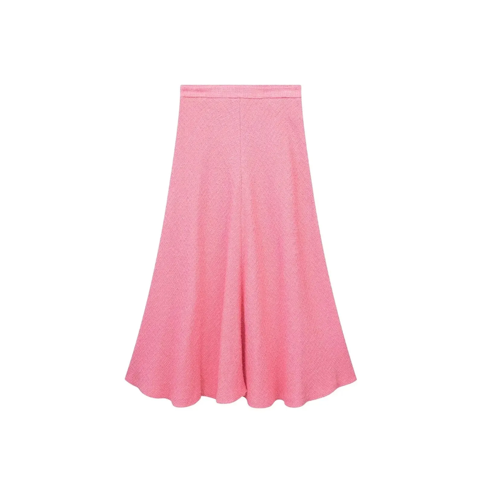 Pink Maxi Skirt  2Pcs Set