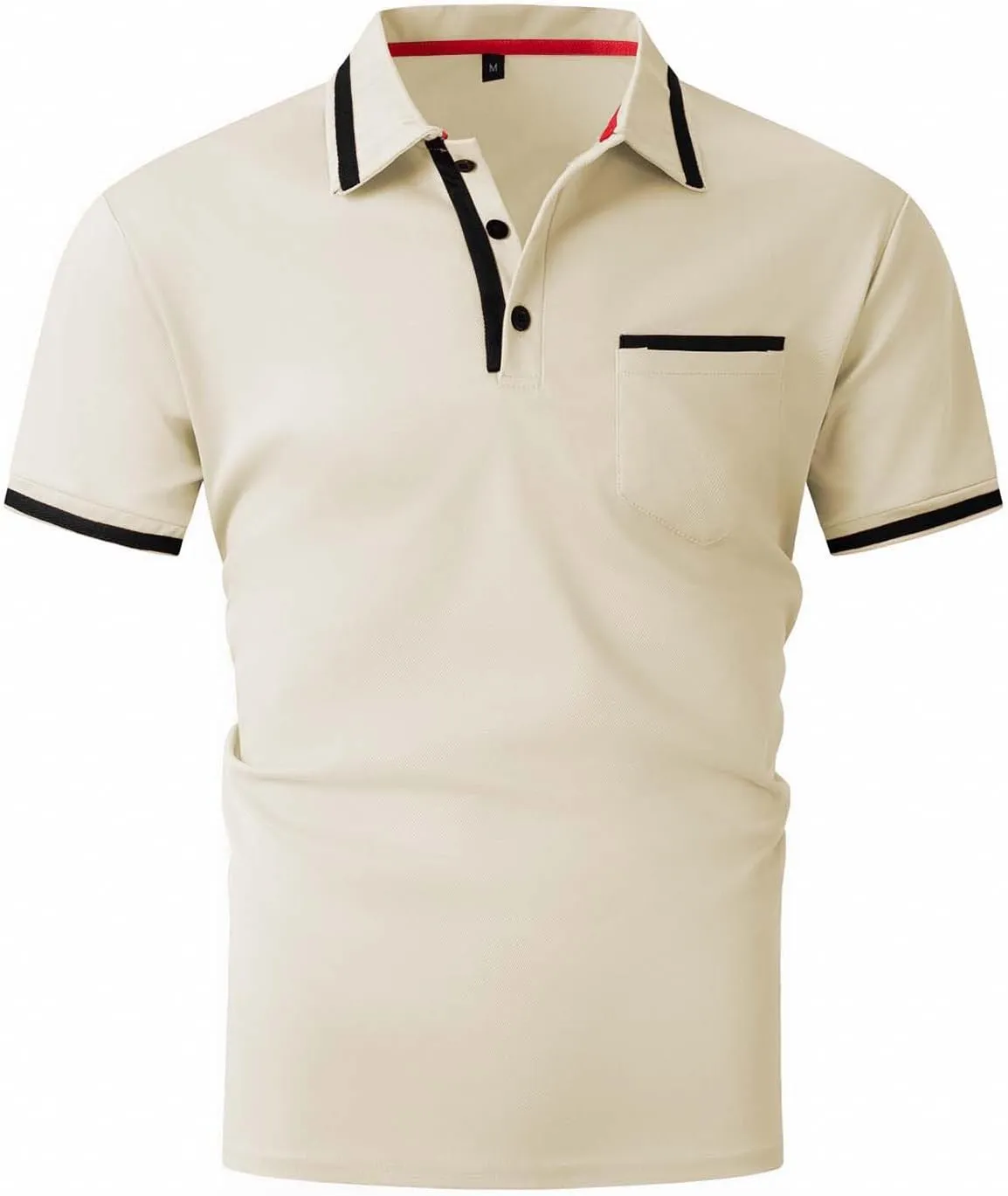 Polo Shirts for Men Shirts Short Sleeve Performance Patriotic Shirt Funny Shirt Mens Golf Wear Quick Dry Athletic