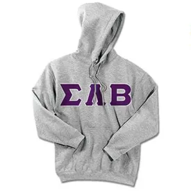 Sigma Lambda Beta Standards Hooded Sweatshirt - G185 - TWILL