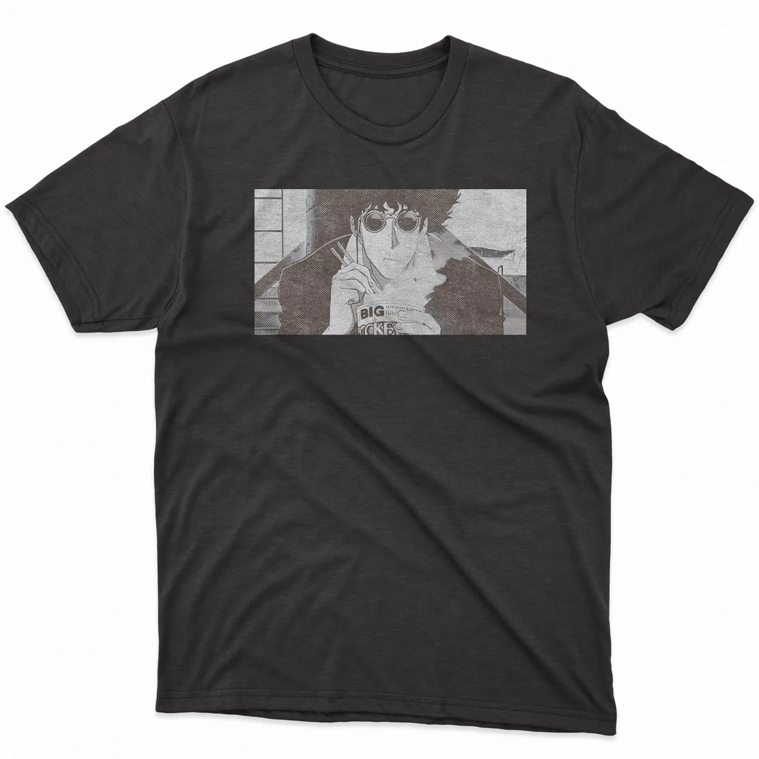 Spike Spiegel Eating Shirt, Space Cowboy Shirt, 90s Anime, Anime Shirt, Retro Anime, Aesthetic