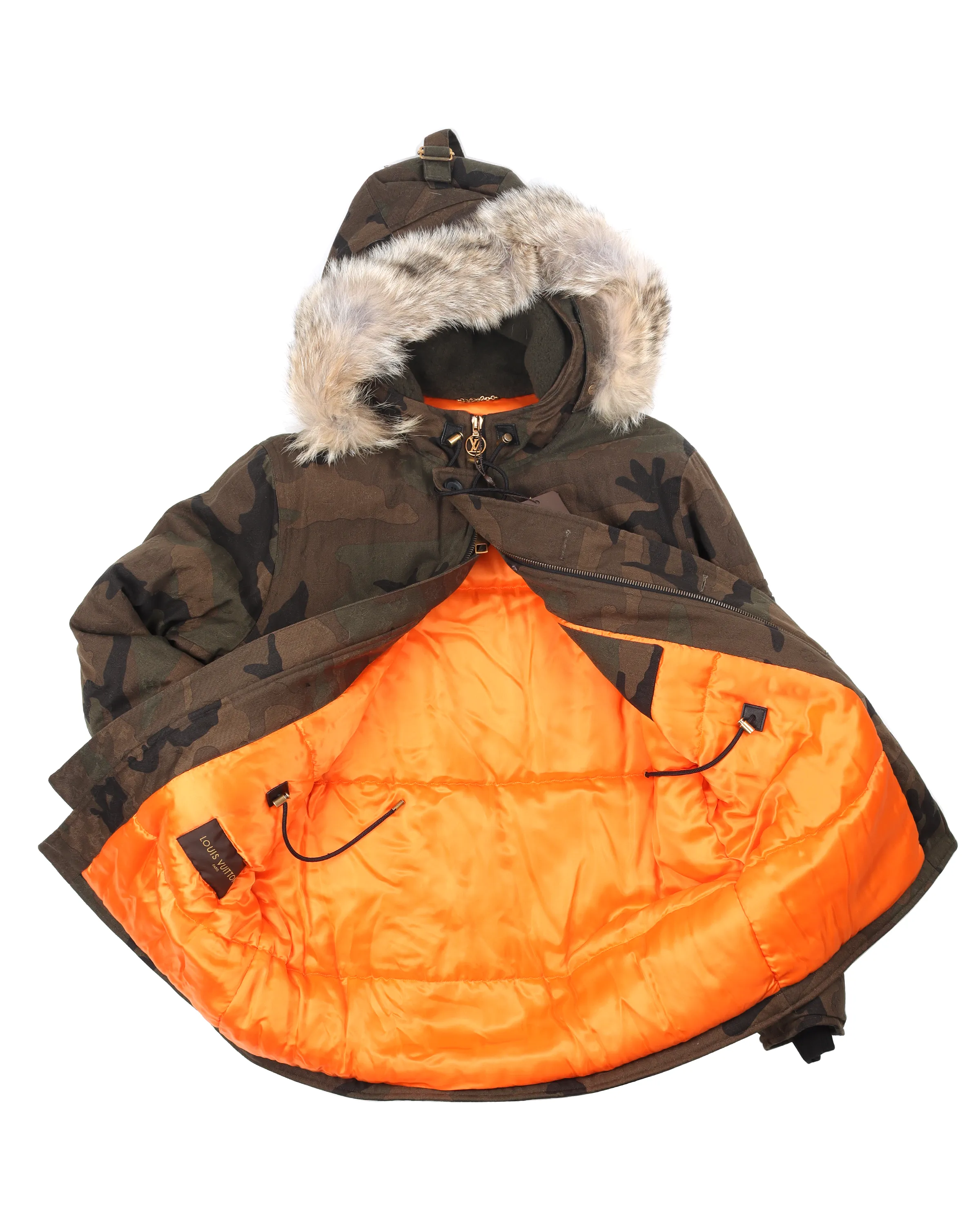 Supreme Jacquard Denim N-3B Parka Camo