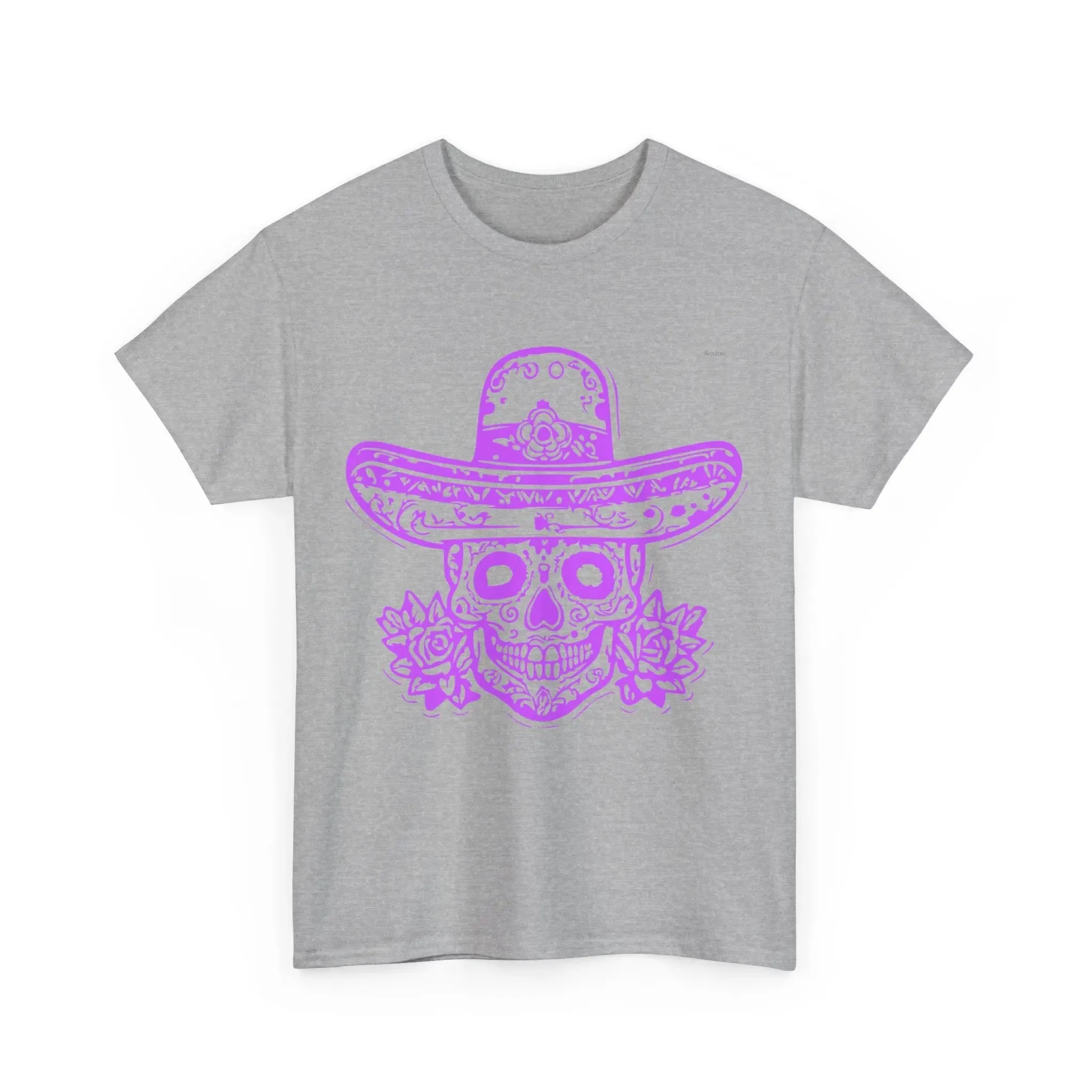 T-shirt Vintage avec Crâne et Sombrero(U.E)
