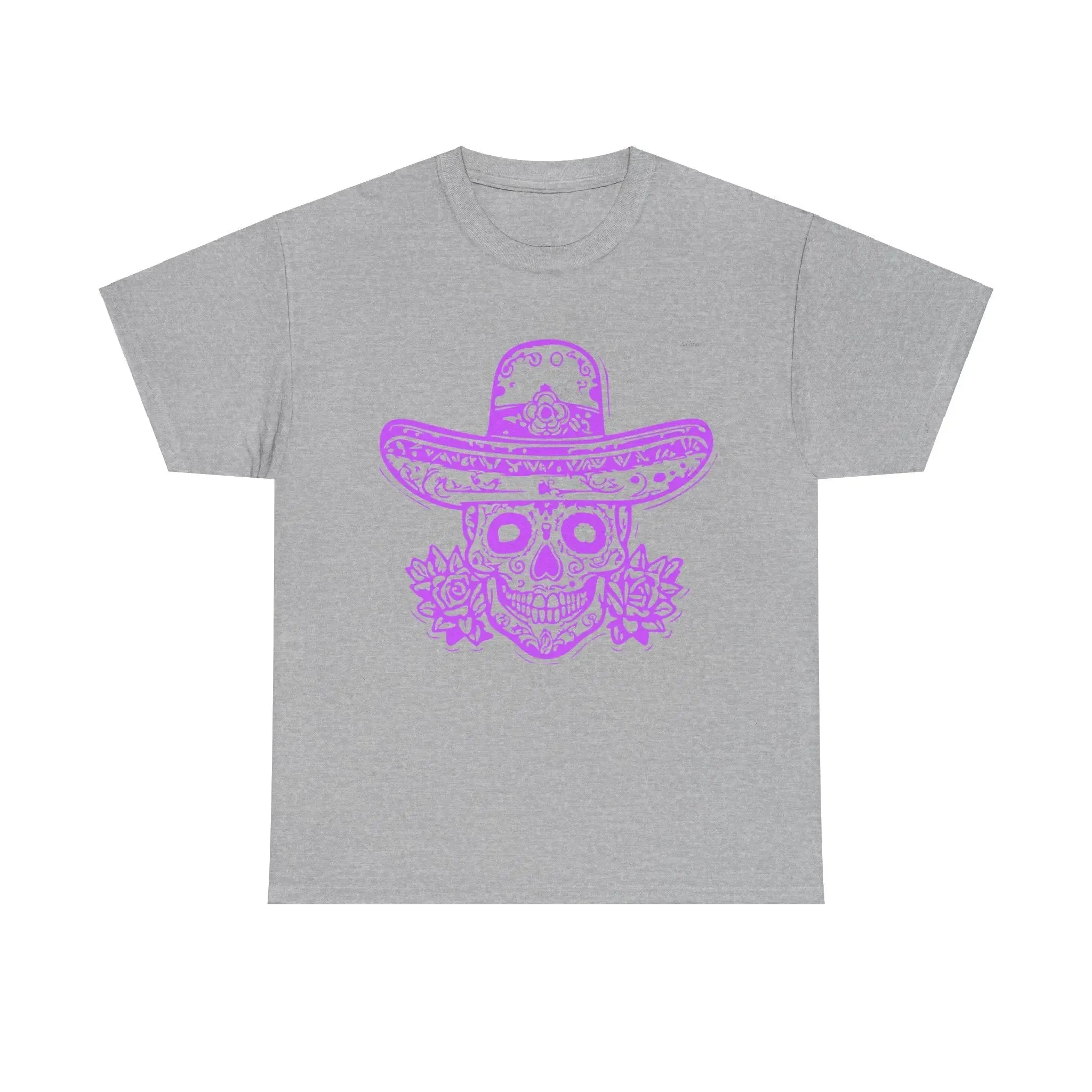 T-shirt Vintage avec Crâne et Sombrero(U.E)