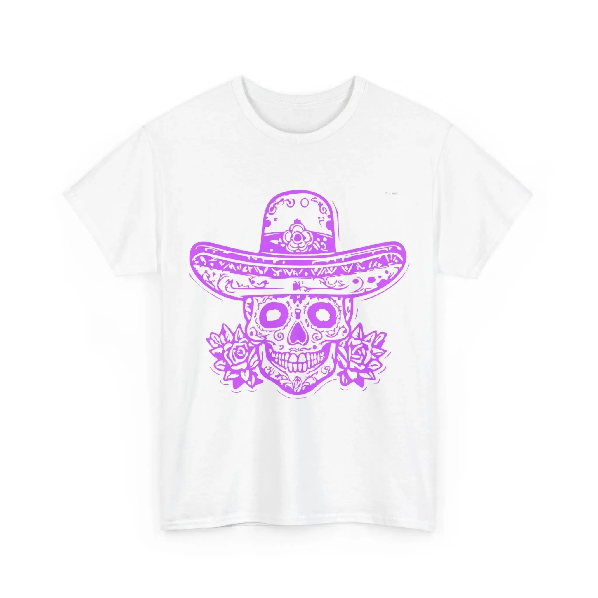 T-shirt Vintage avec Crâne et Sombrero(U.E)