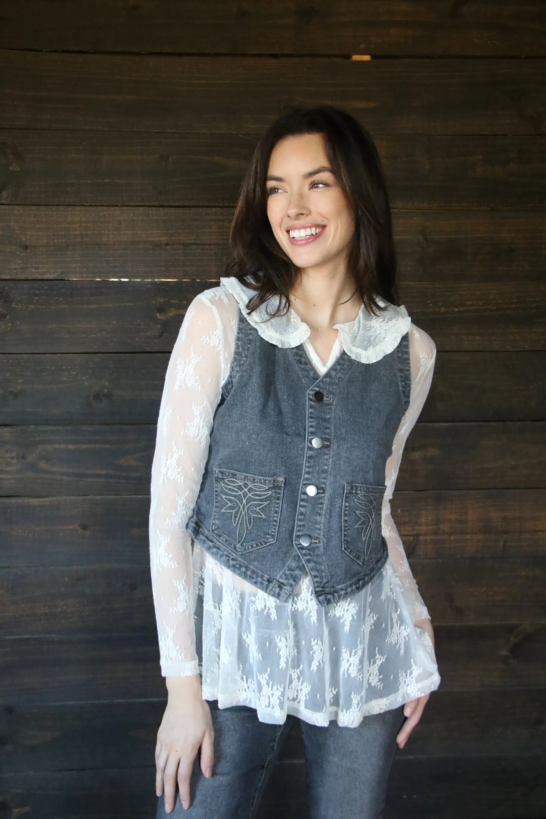TH12230 COLLAR LACE TOP IVORY (7)