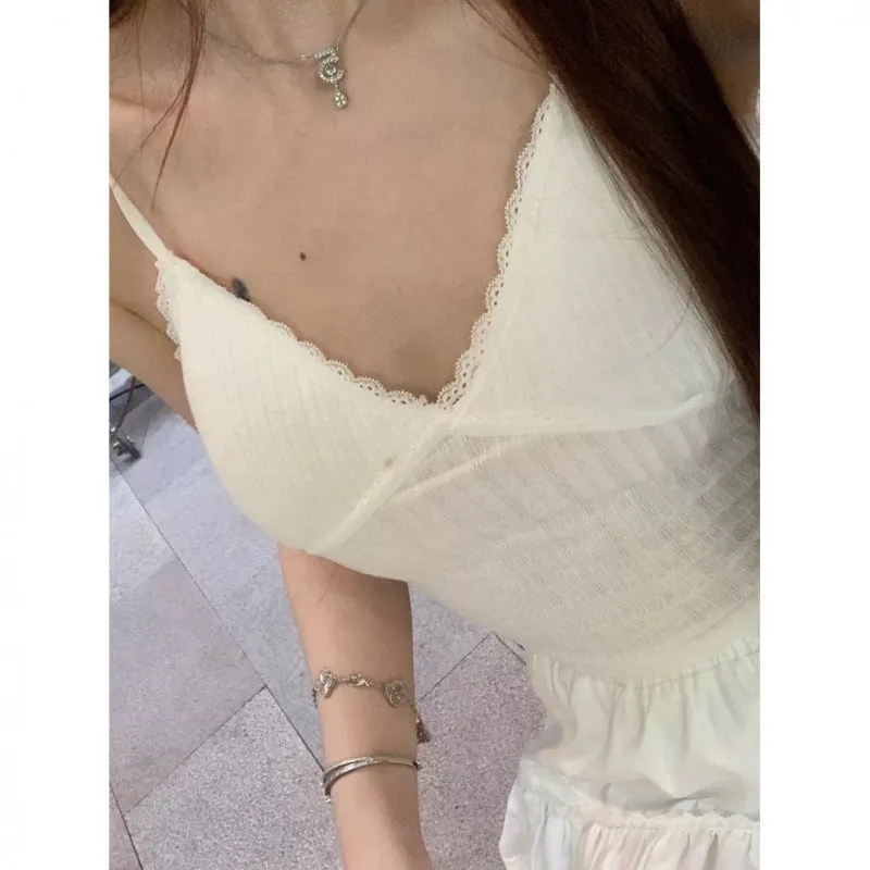 Tillbuy Lace camisole vest