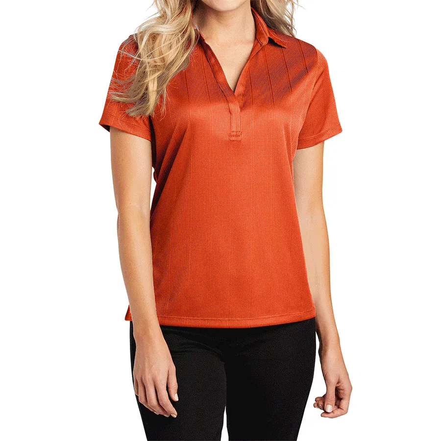 Women's Performance Fine Jacquard Polo T-Shirt