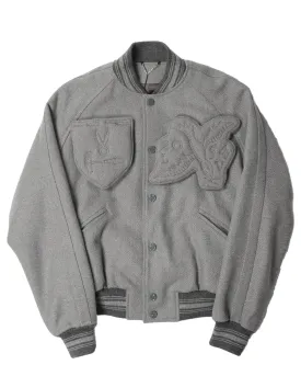 Wool Padded Varsity Jacket